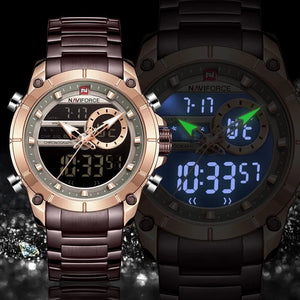 NAVIFORCE 9163 BROWN