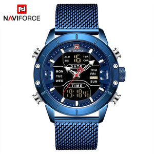 NAVIFORCE 9153 100% ORIGINAL BLACK OR BLUE