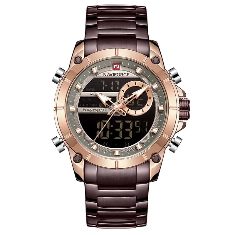 NAVIFORCE 9163 BROWN