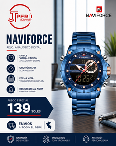NAVIFORCE 9163 AZUL FB
