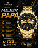 NAVIFORCE 9234 GOLD BLACK
