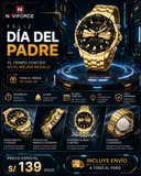 NAVIFORCE 9234 GOLD BLACK