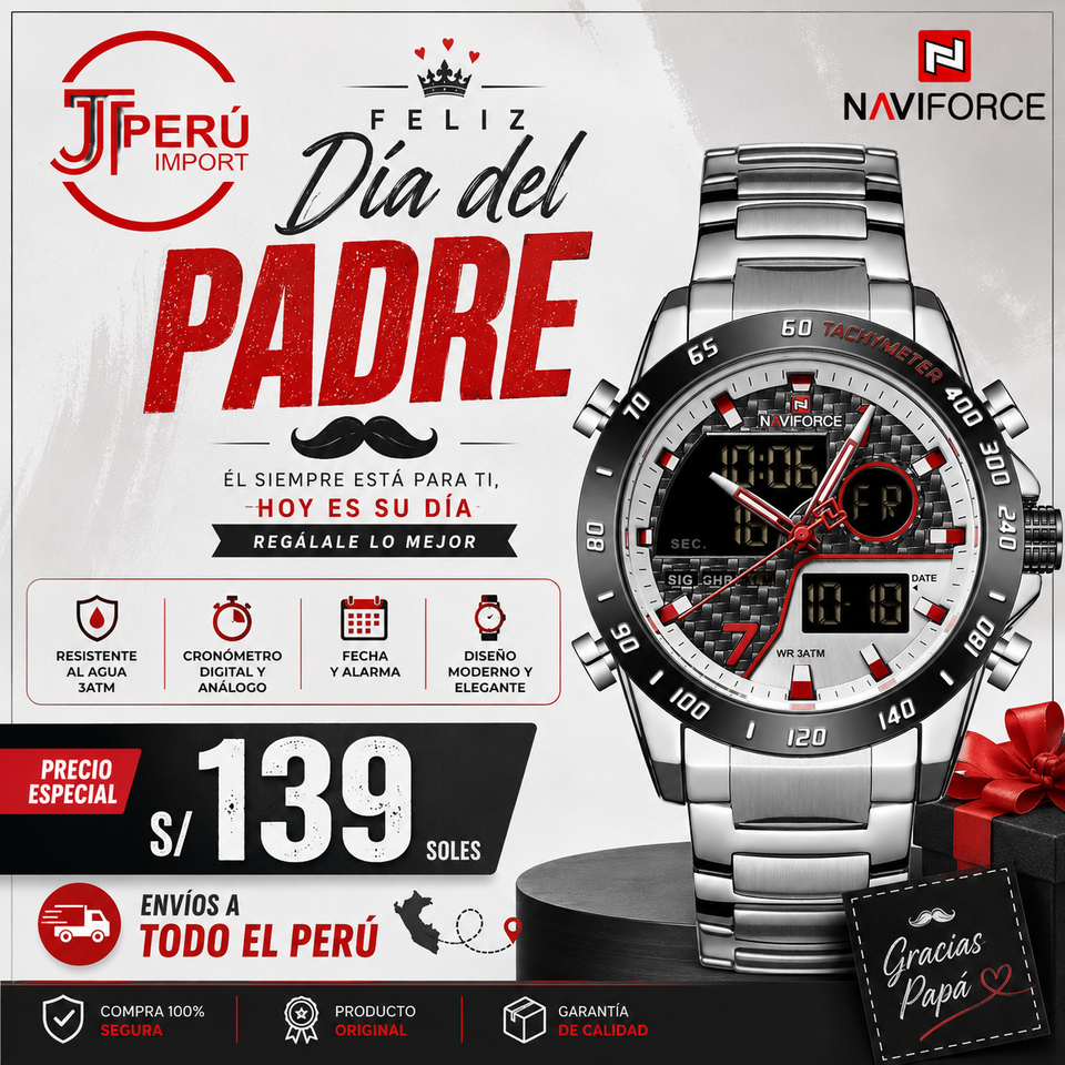 RELOJ NAVIFORCE 9171 SILVER R - FB