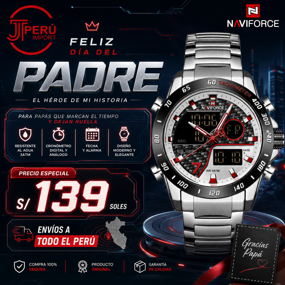 RELOJ NAVIFORCE 9171 SILVER R - FB