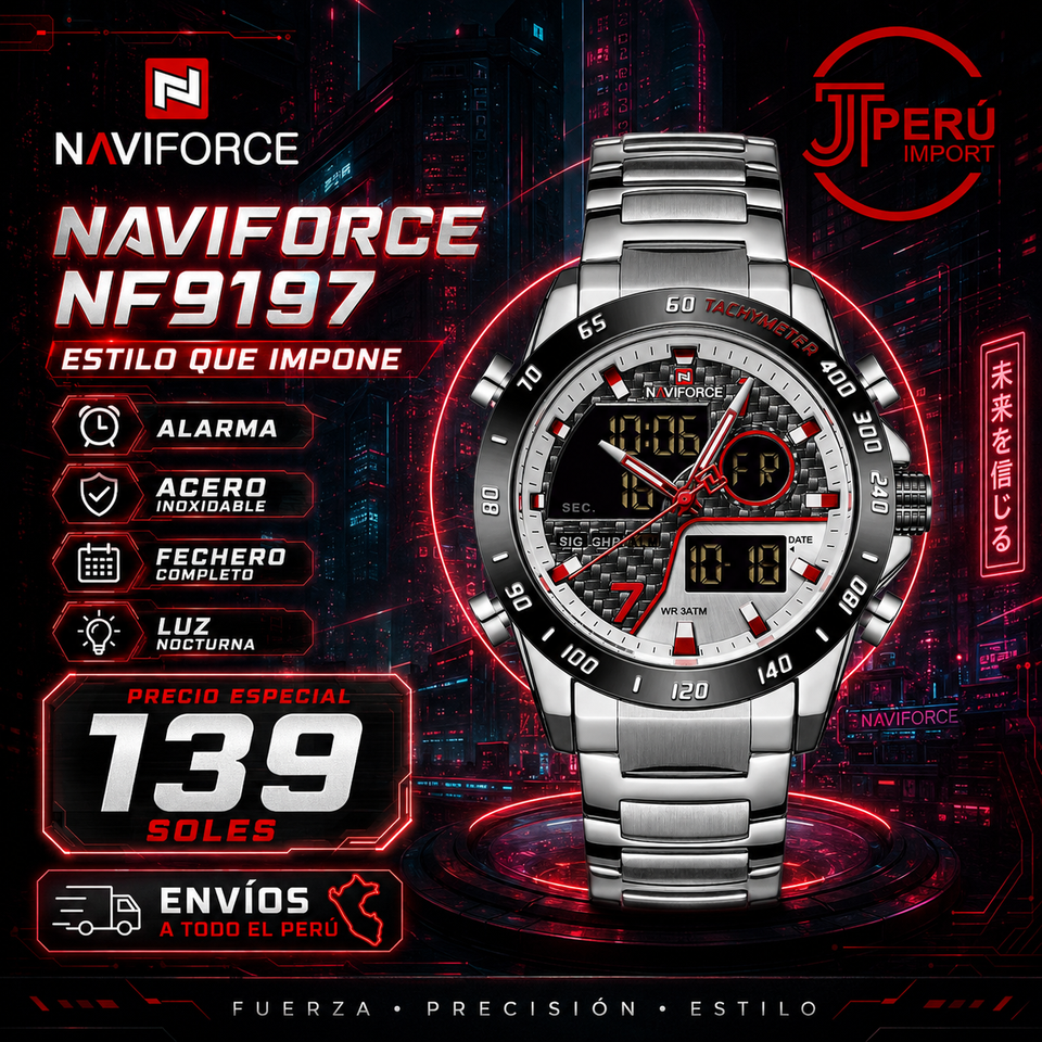 RELOJ NAVIFORCE 9171 SILVER R - FB