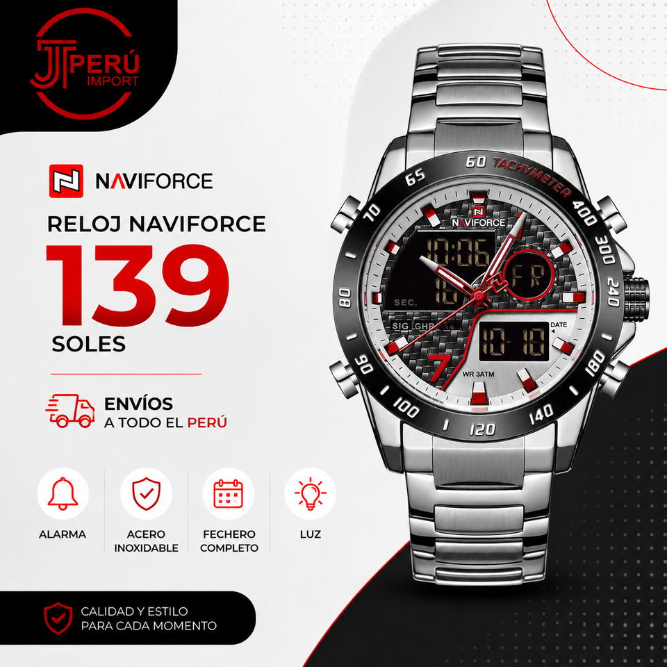 RELOJ NAVIFORCE 9171 SILVER R - FB