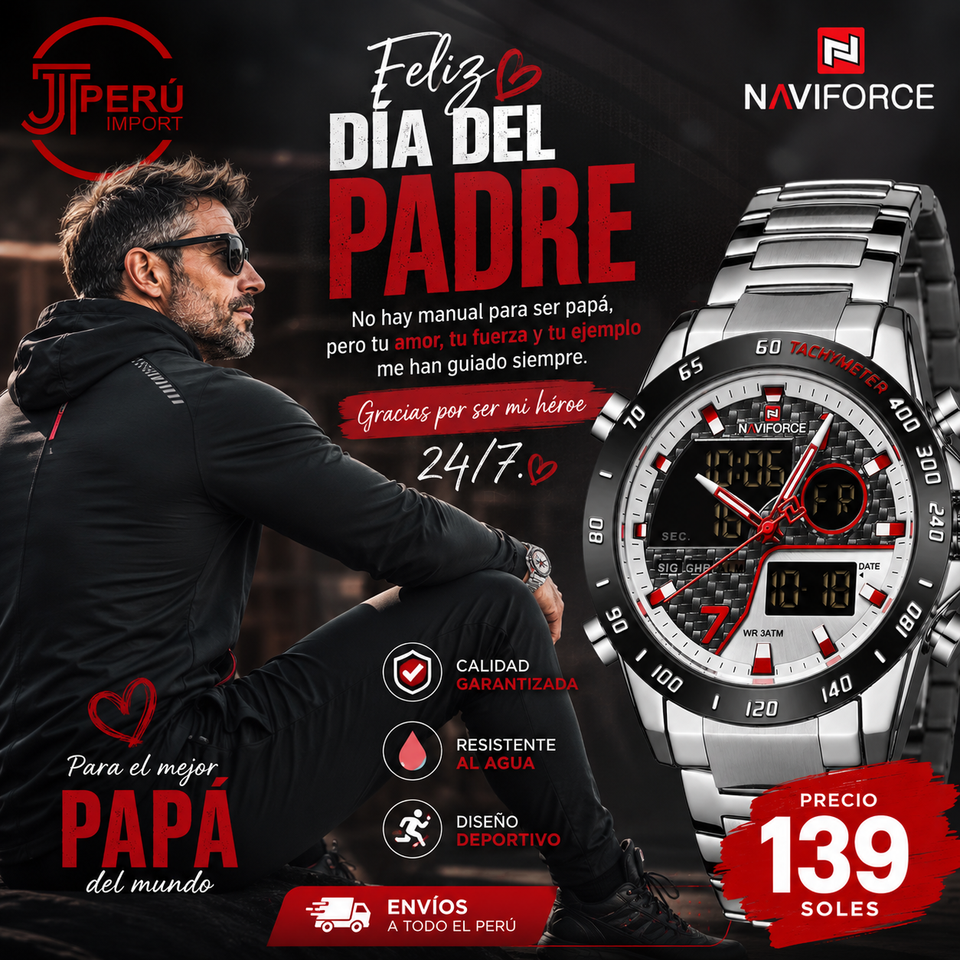 RELOJ NAVIFORCE 9171 SILVER R - FB