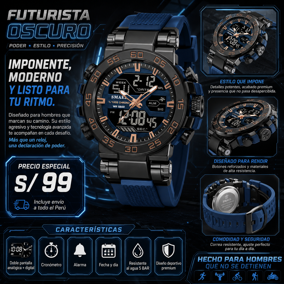 SMAEL 8139 BLUE GR