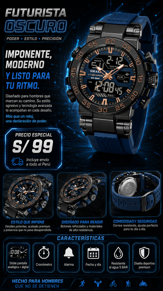 SMAEL 8139 BLUE GR