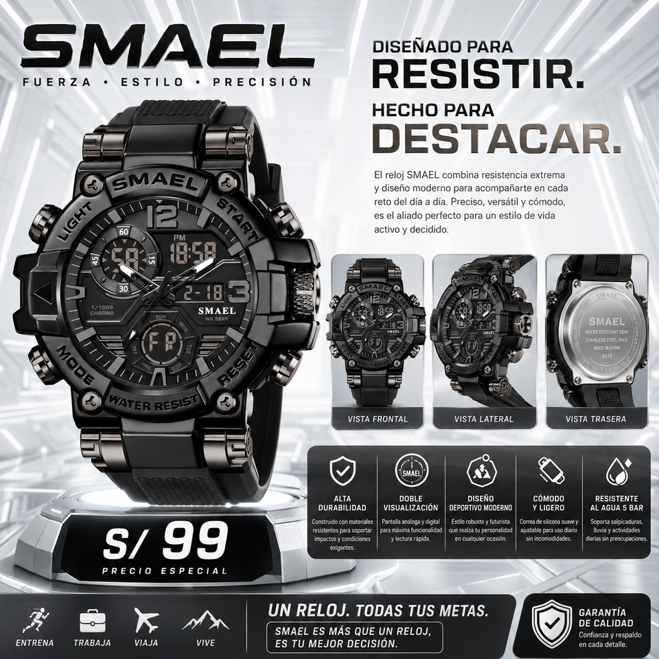 SMAEL 8110 BLACK