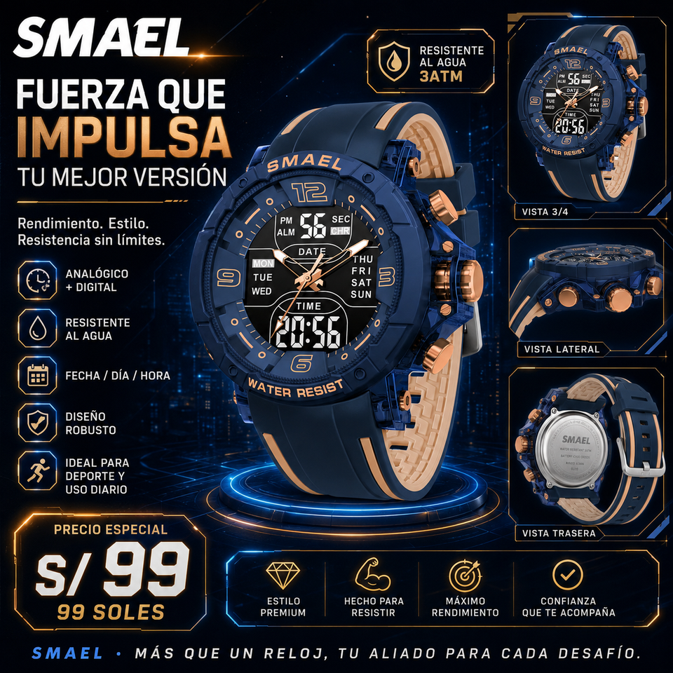 SMAEL 8140 BLUE GR