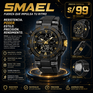 SMAEL 8139 GOLD BLACK