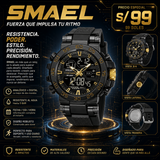 SMAEL 8139 GOLD BLACK