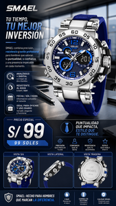 SMAEL 8106 SILVER BL