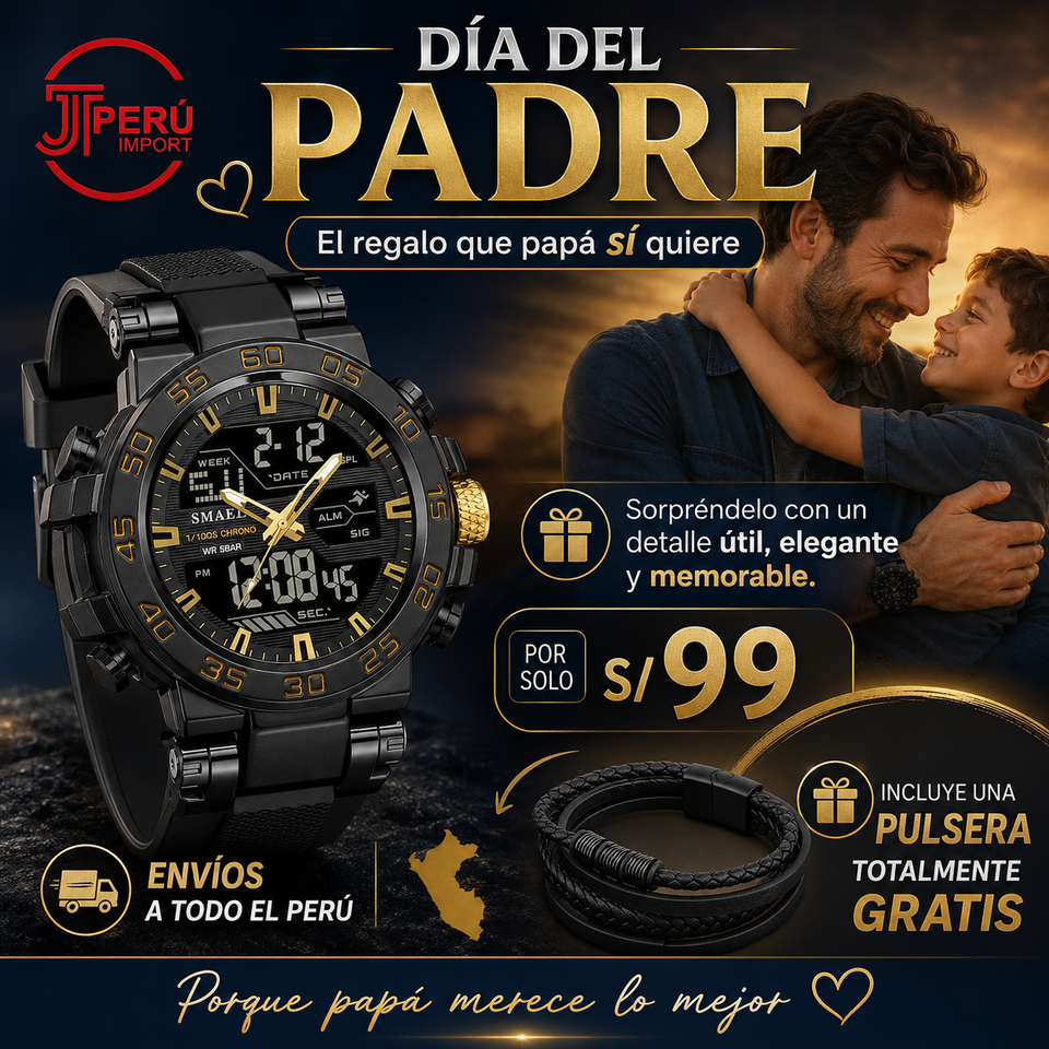 SMAEL 8139 GOLD BLACK