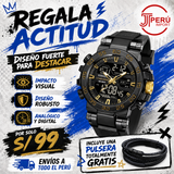 SMAEL 8139 GOLD BLACK