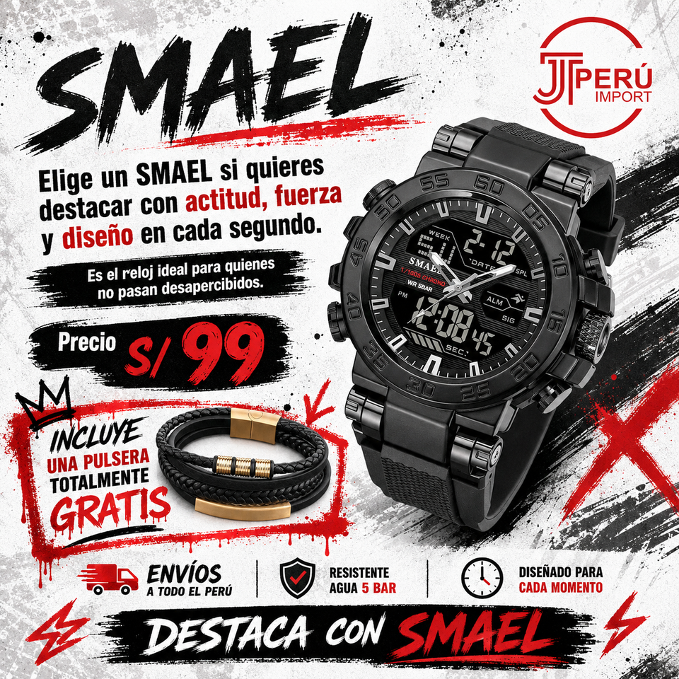 SMAEL 8139 BLACK