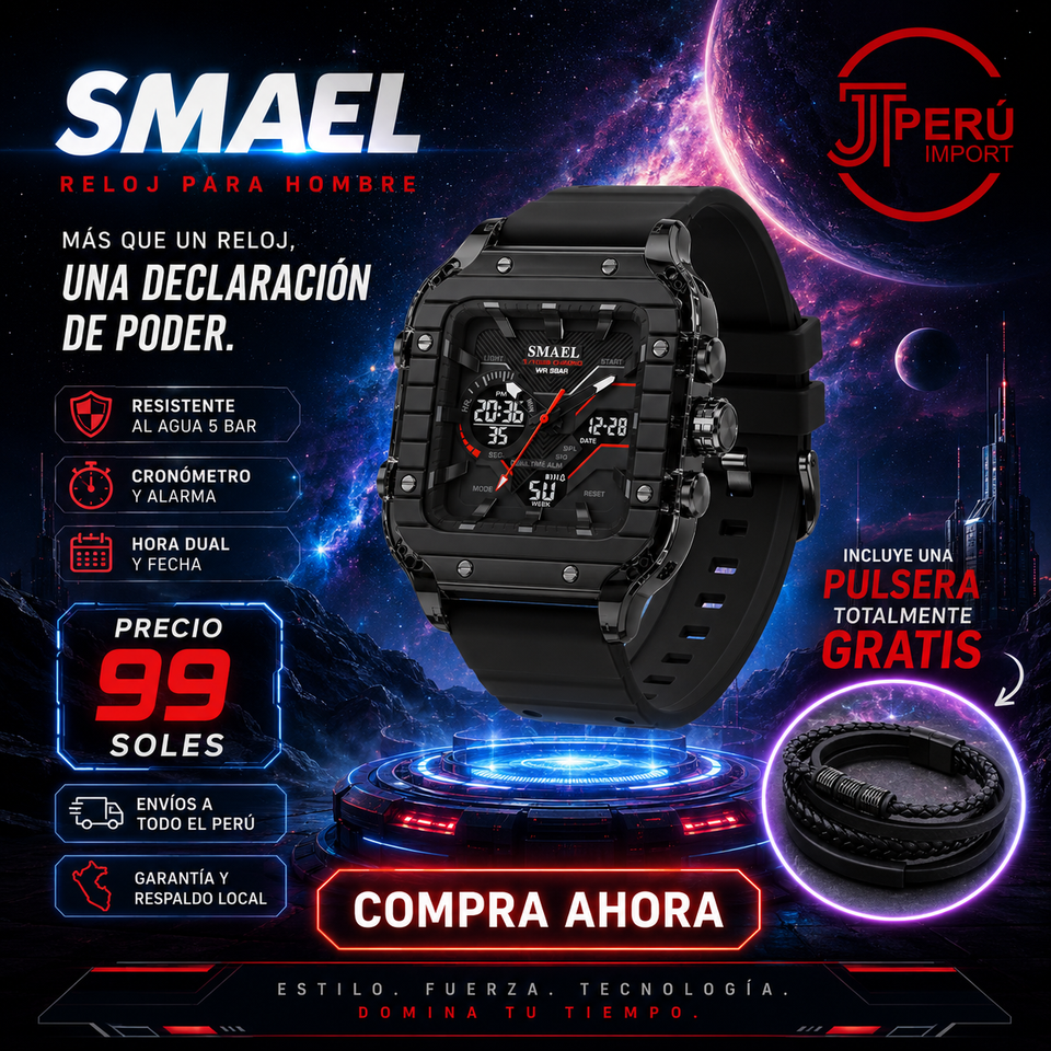 SMAEL  8133 BLACK