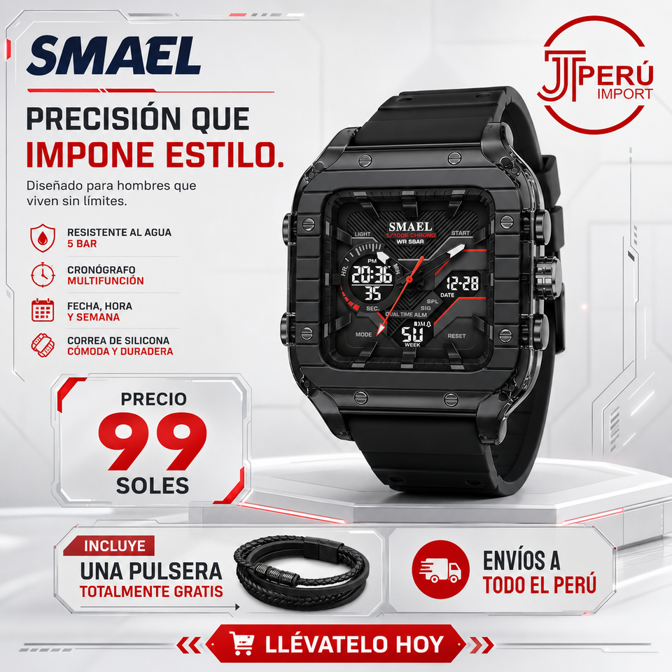 SMAEL  8133 BLACK
