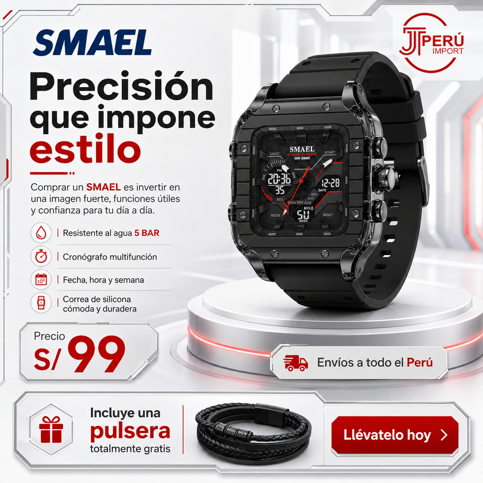 SMAEL  8133 BLACK