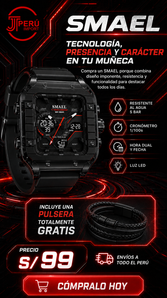 SMAEL  8133 BLACK