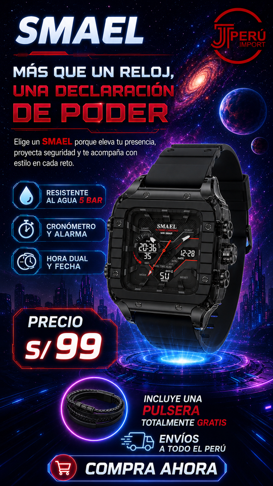 SMAEL  8133 BLACK