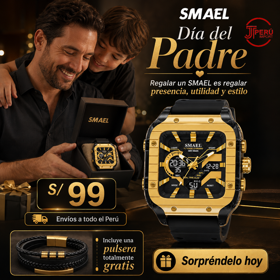 SMAEL 8133 GOLD BLACK