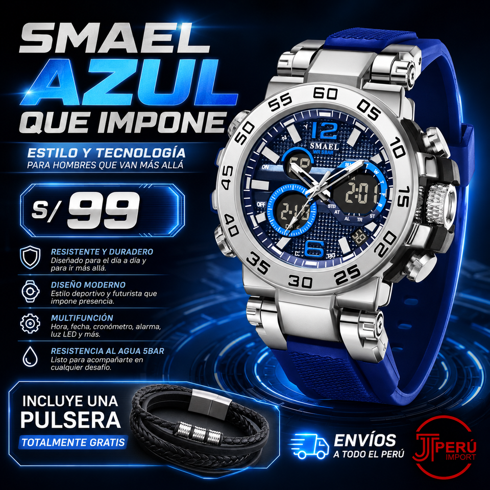 SMAEL 8106 SILVER BL
