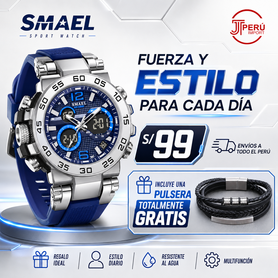 SMAEL 8106 SILVER BL