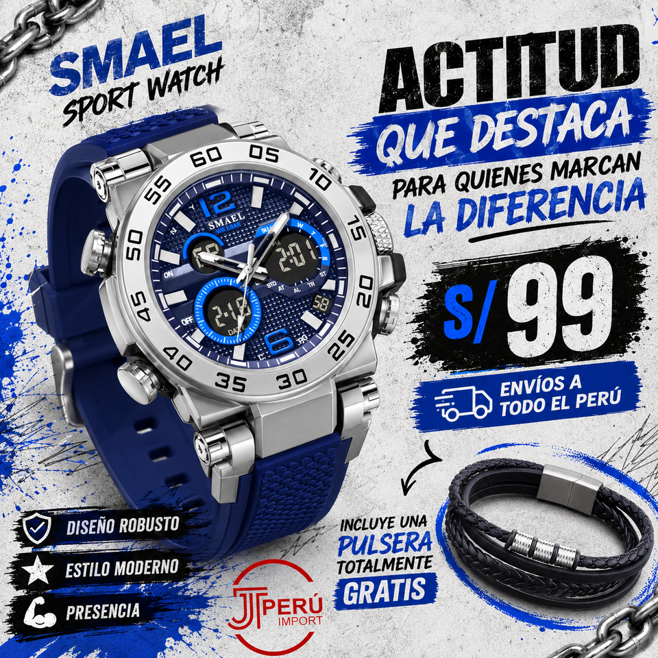 SMAEL 8106 SILVER BL