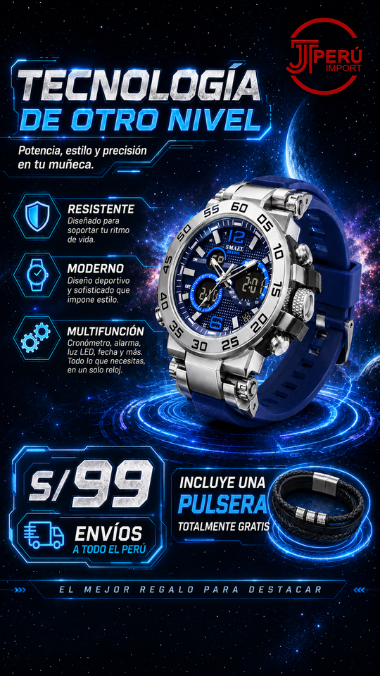 SMAEL 8106 SILVER BL