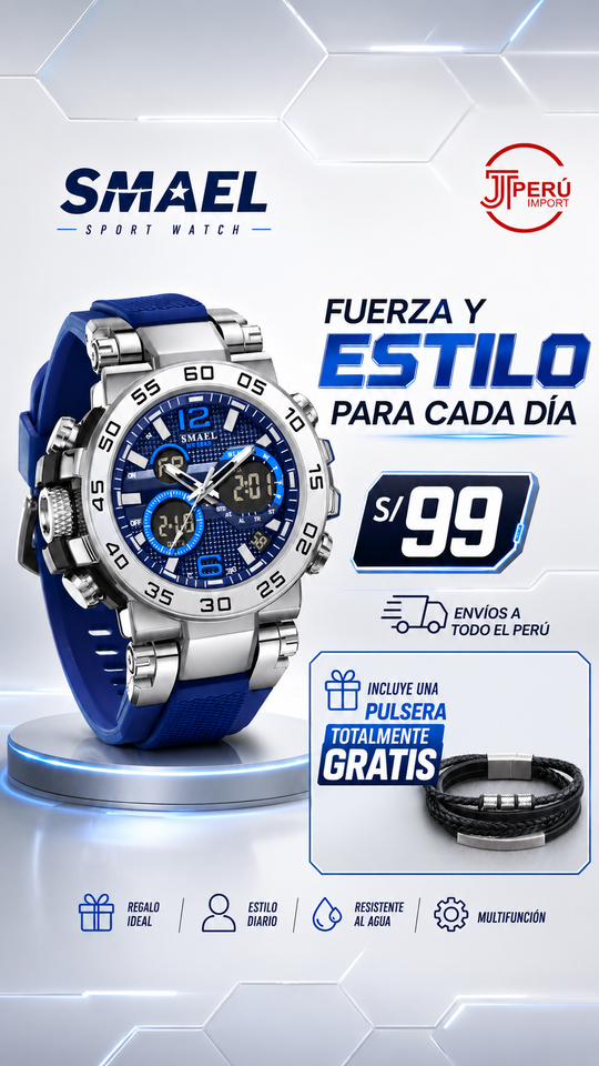 SMAEL 8106 SILVER BL