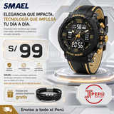 SMAEL 8140 GOLD BLACK