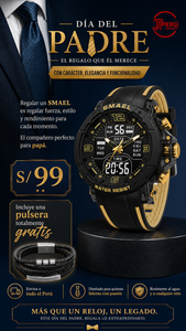SMAEL 8140 GOLD BLACK