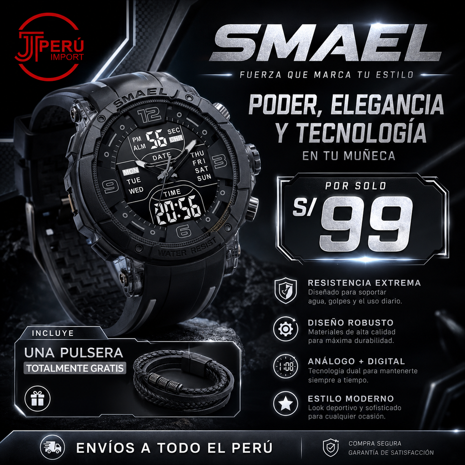 SMAEL 8140 BLACK