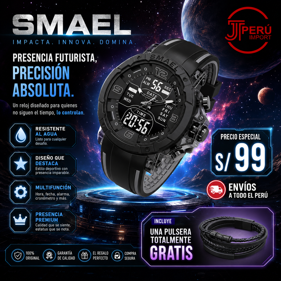 SMAEL 8140 BLACK