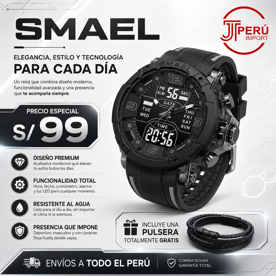 SMAEL 8140 BLACK