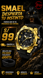 SMAEL 8138 GOLD BLACK