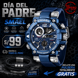 SMAEL 8110 SILVER BLUE