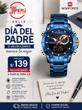 NAVIFORCE 9163 AZUL O NEGRO