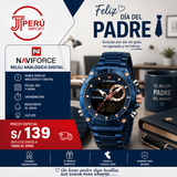 NAVIFORCE 9163 AZUL O NEGRO