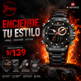 NAVIFORCE 9163 AZUL O NEGRO