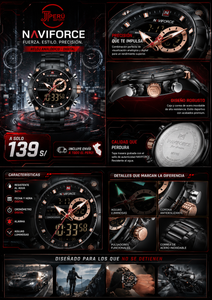 NAVIFORCE 9163 VARIOS FB