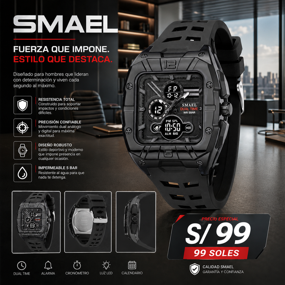 SMAEL 8135 BLACK