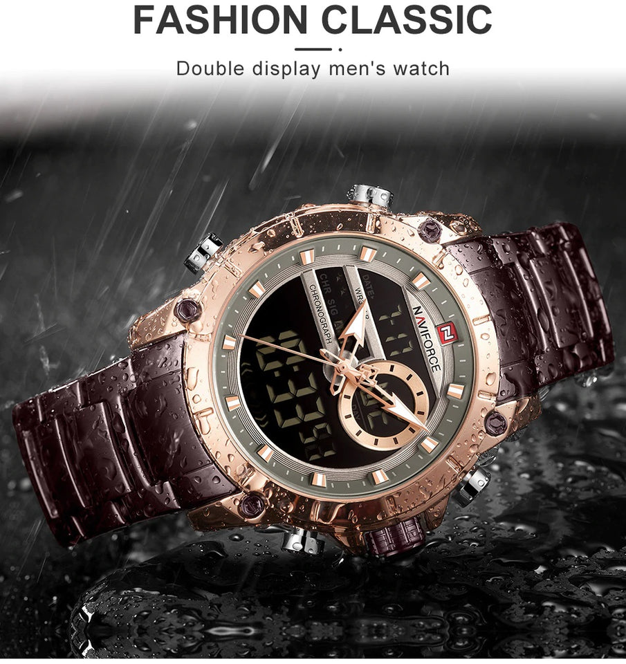 NAVIFORCE 9163 BROWN