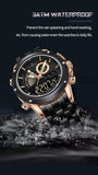 Naviforce 9205 Black Gold Rose