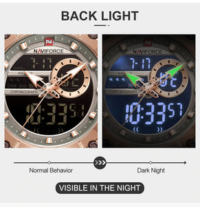 NAVIFORCE 9163 BROWN