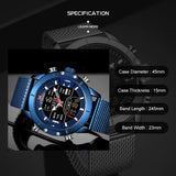 NAVIFORCE 9153 100% ORIGINAL BLACK OR BLUE