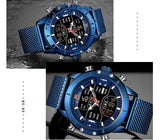 NAVIFORCE 9153 100% ORIGINAL BLACK OR BLUE