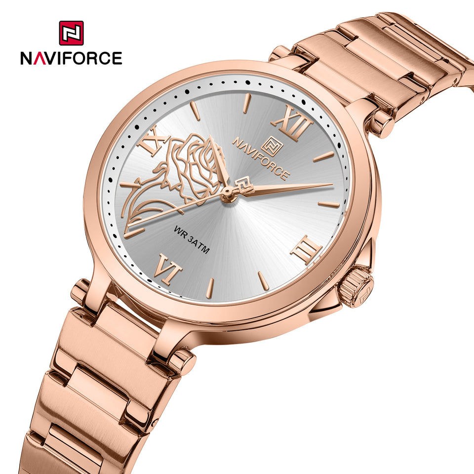 NAVIFORCE 5060 GOLD ROSE